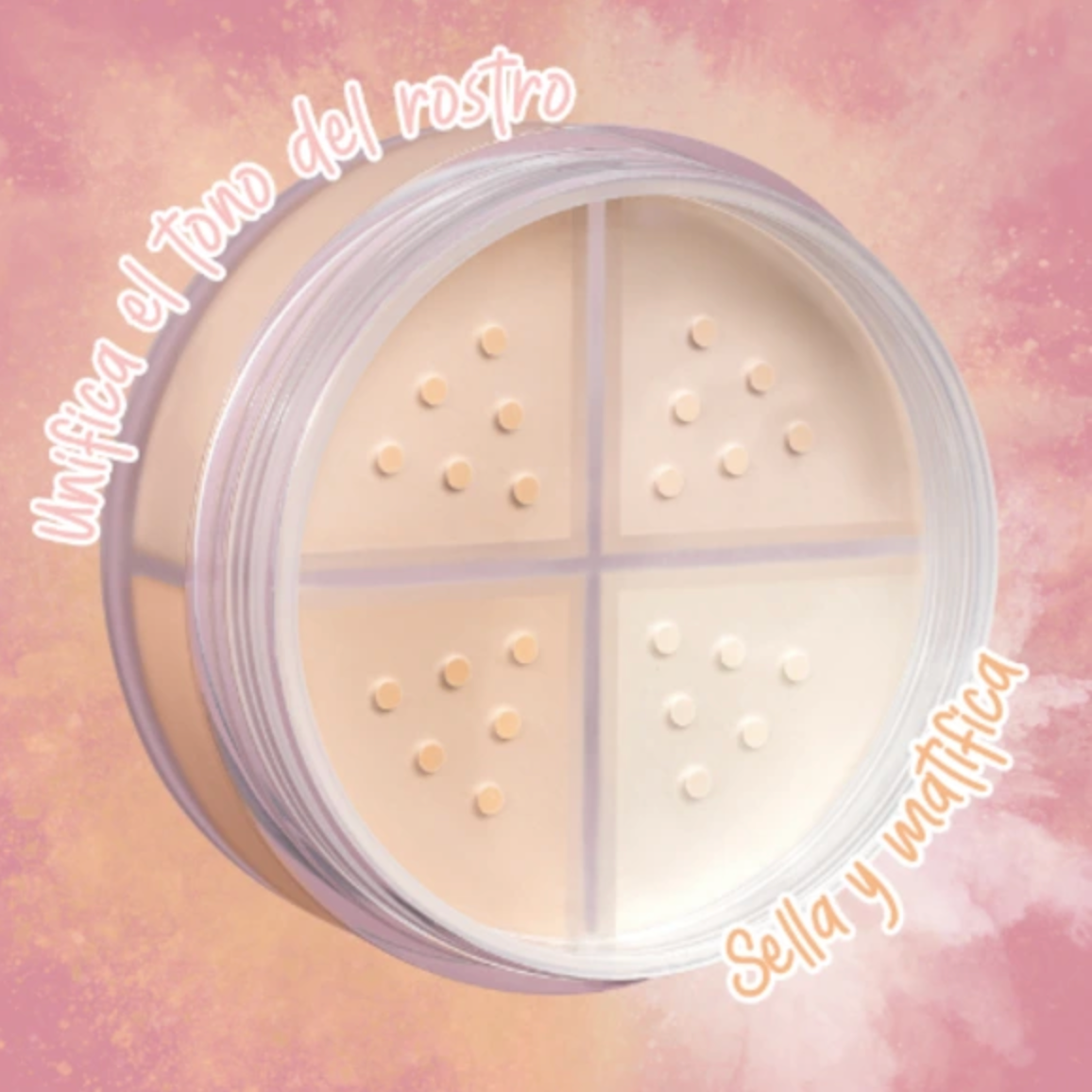 Corrective loose powder - Pink up