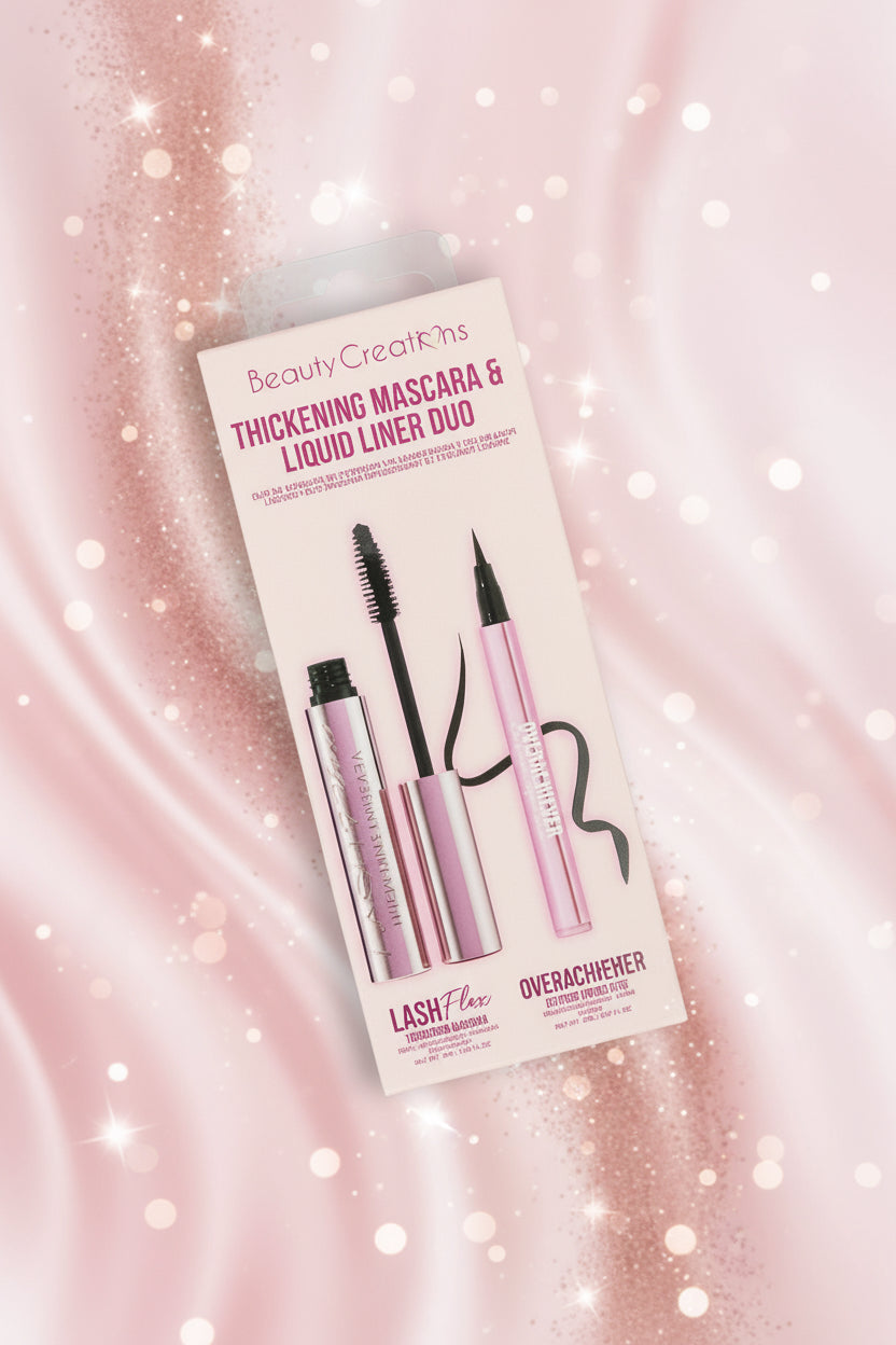 Thickening mascara & liquid linear duo - beauty creations