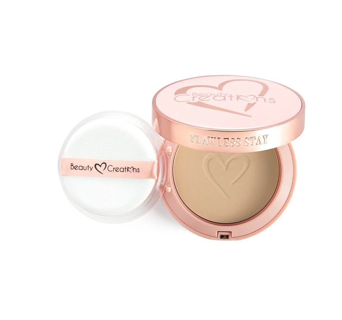 Flawless stay powder foundation- Beauty creations