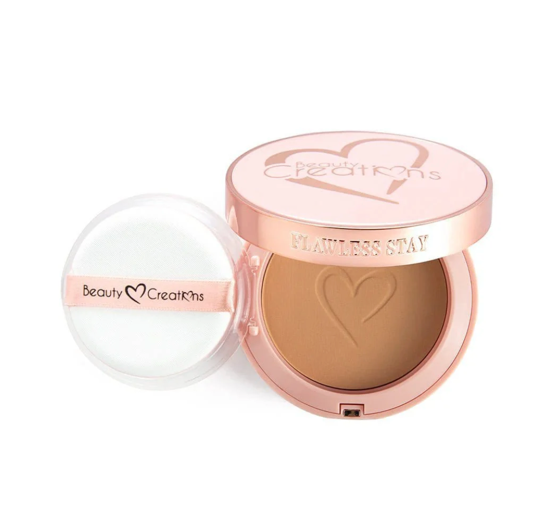 Flawless stay powder foundation- Beauty creations