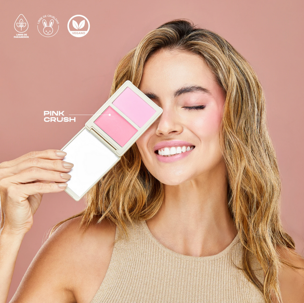 Rubor en duo | crema y polvo - Atenea beauty