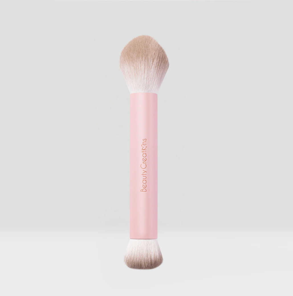 Brocha Dual sided blush brush - Beauty creations