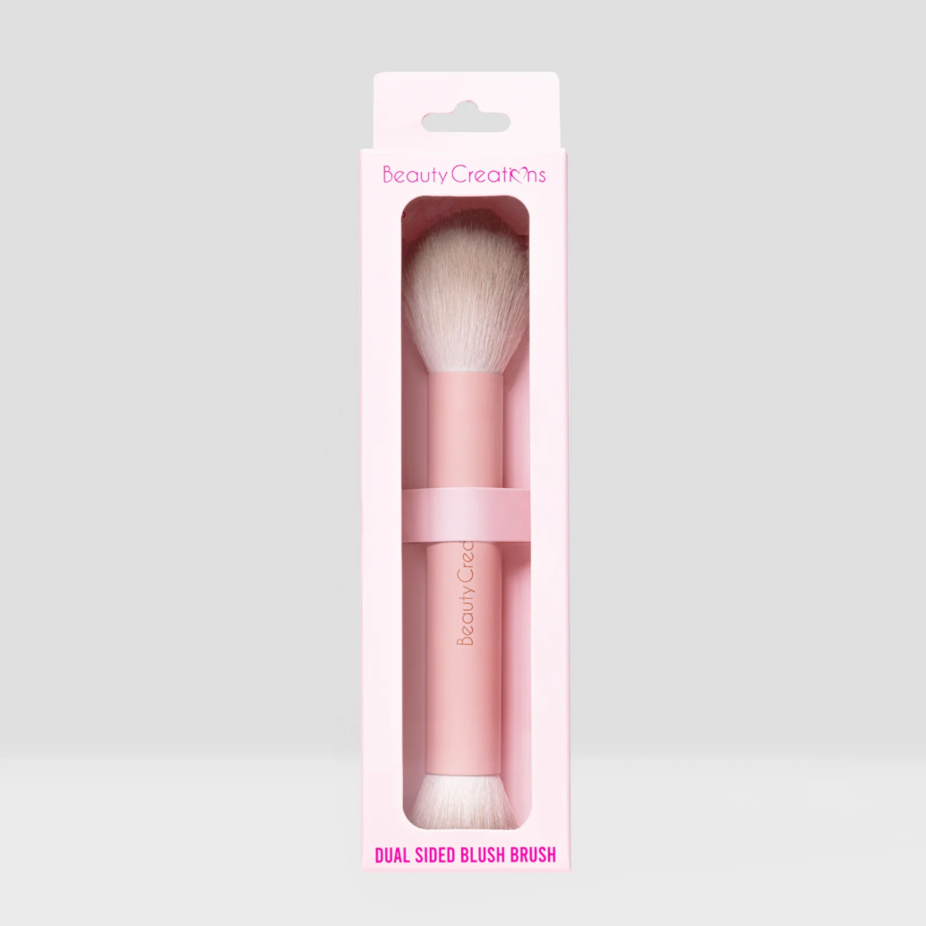 Brocha Dual sided blush brush - Beauty creations