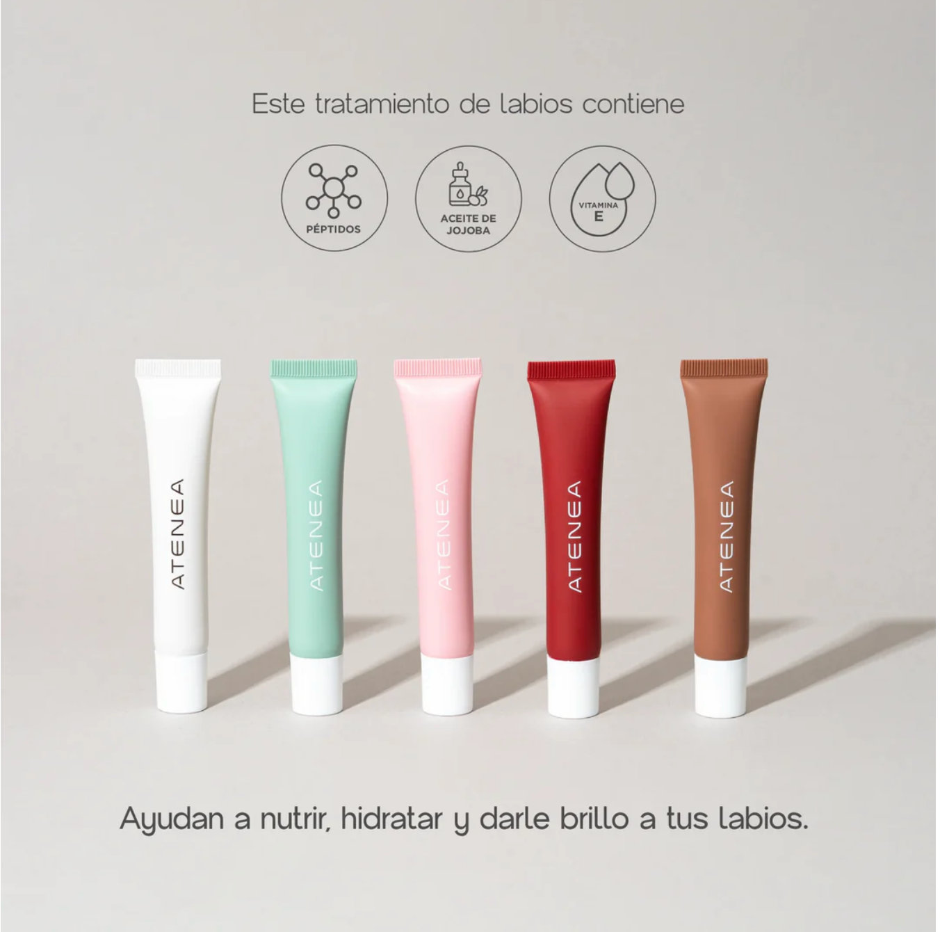 Peptide lip balm - Atenea