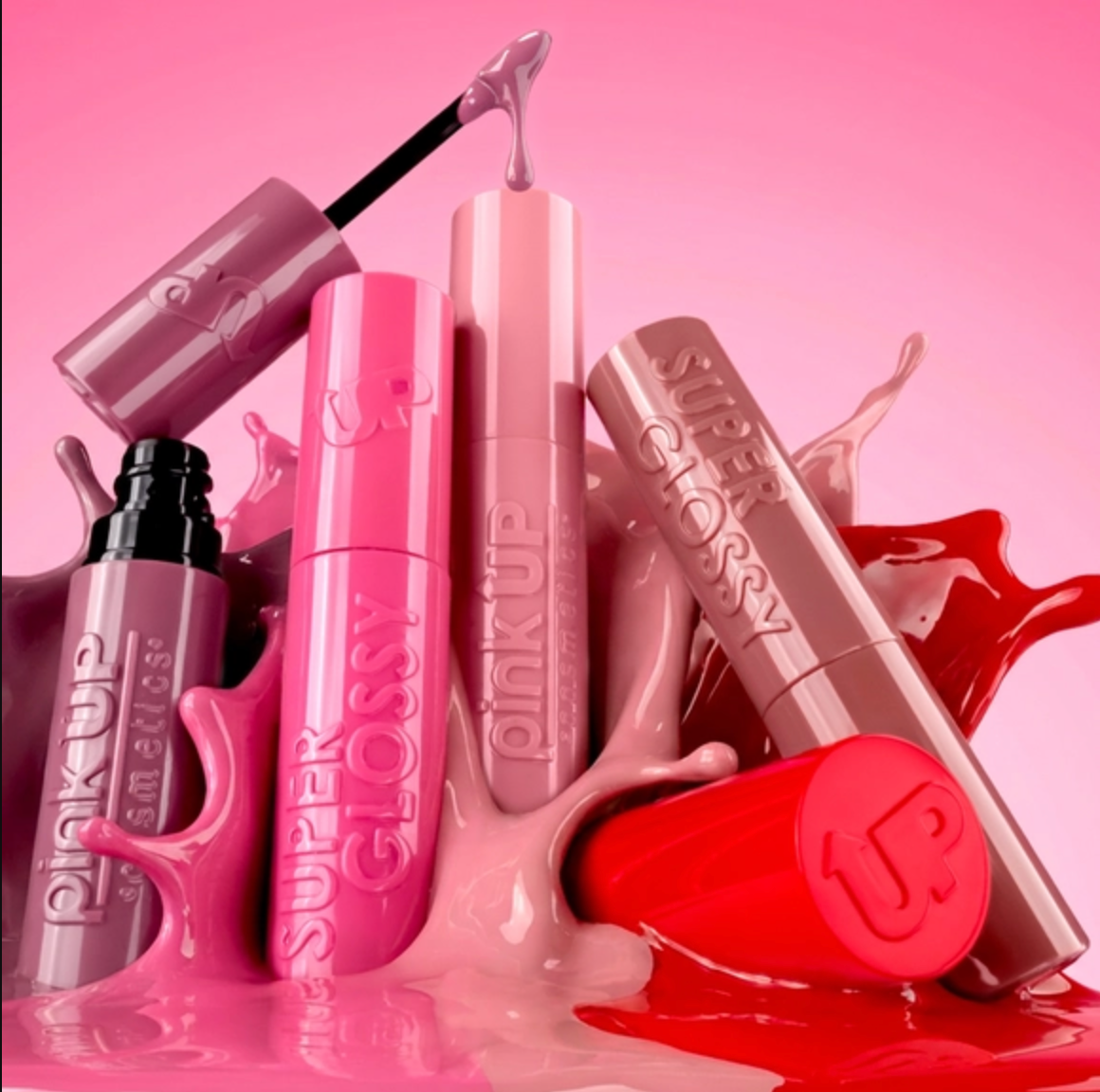 Super glossy - Pink up