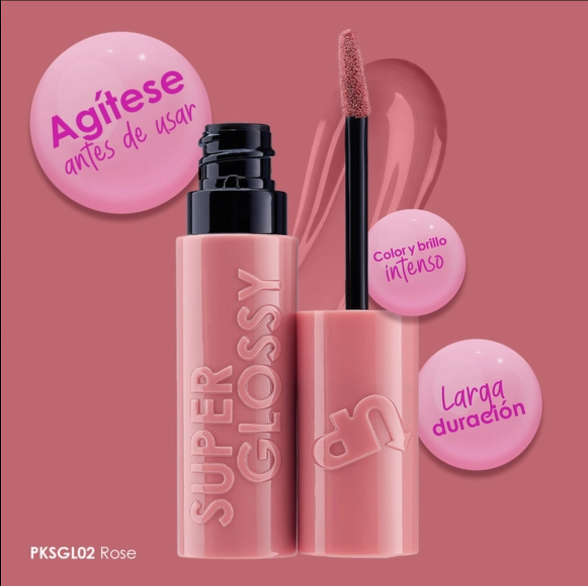 Super glossy - Pink up