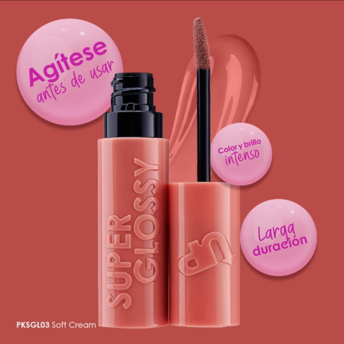 Super glossy - Pink up