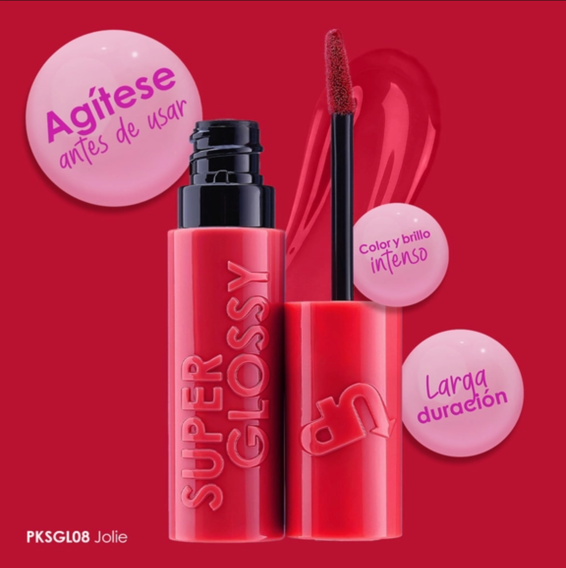 Super glossy - Pink up