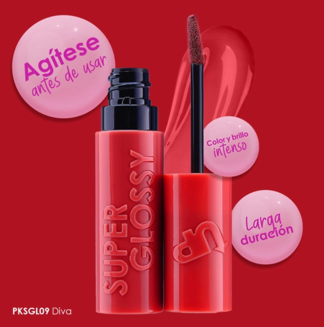 Super glossy - Pink up