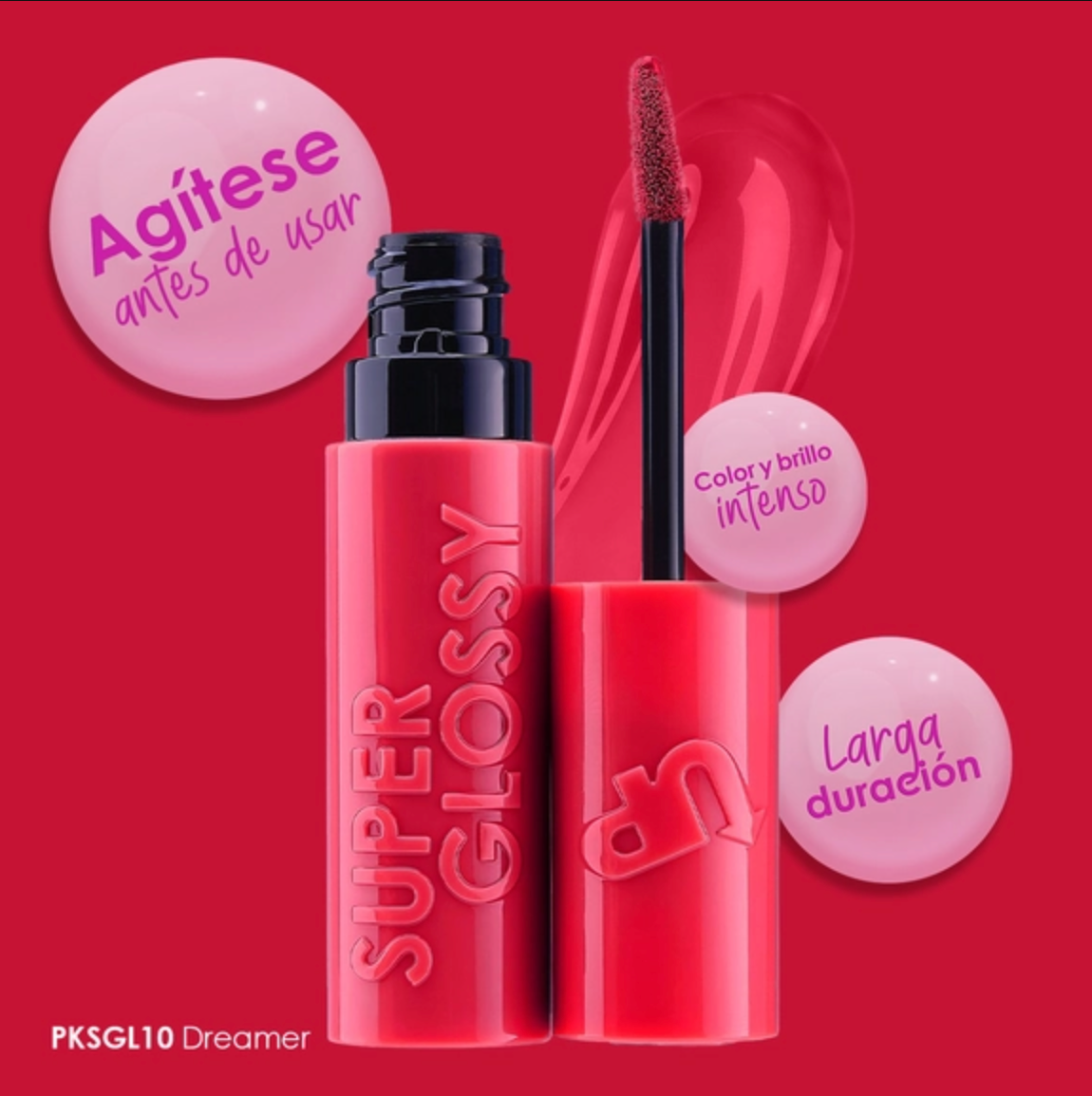 Super glossy - Pink up