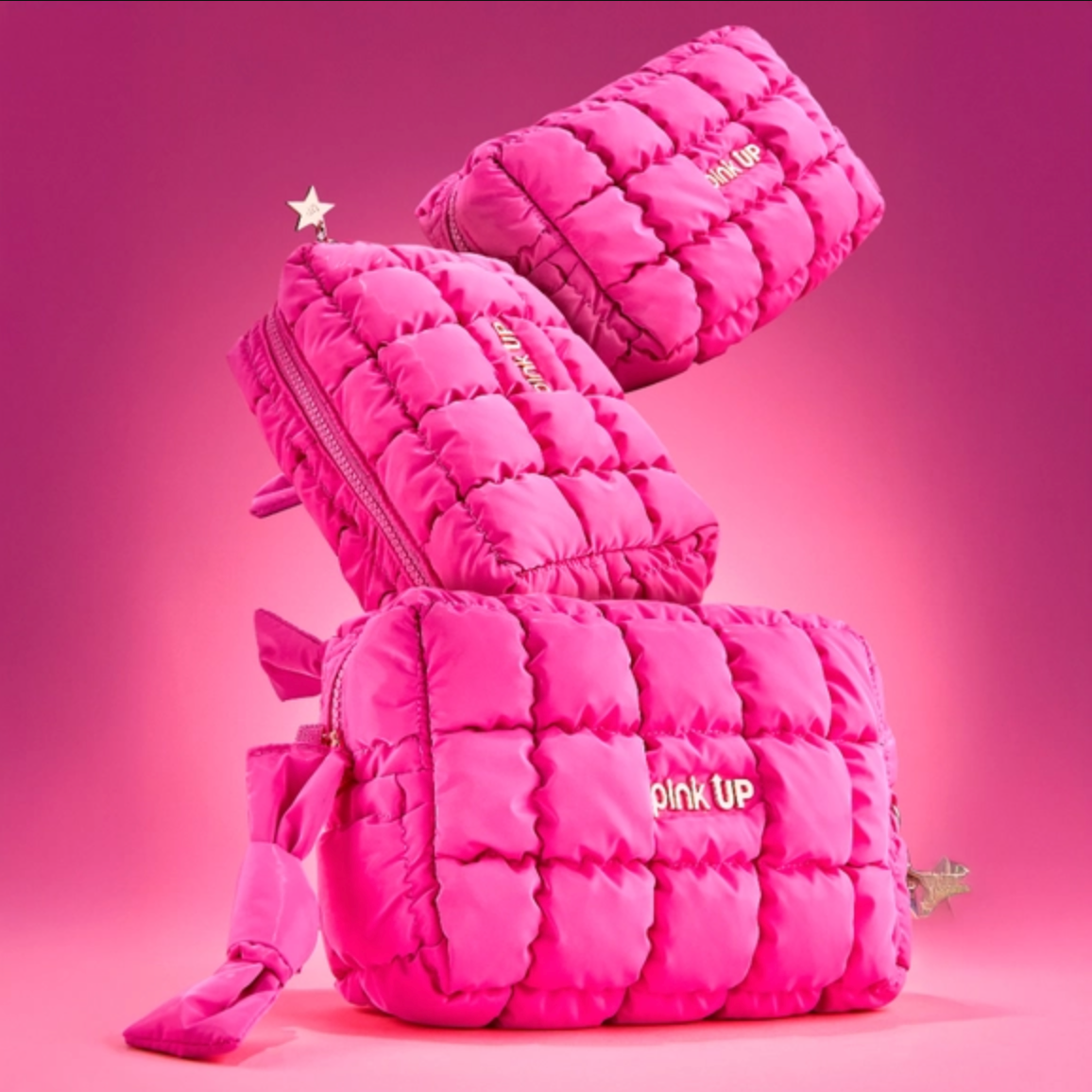 Cosmetiquera pouffer pinky - Pink up