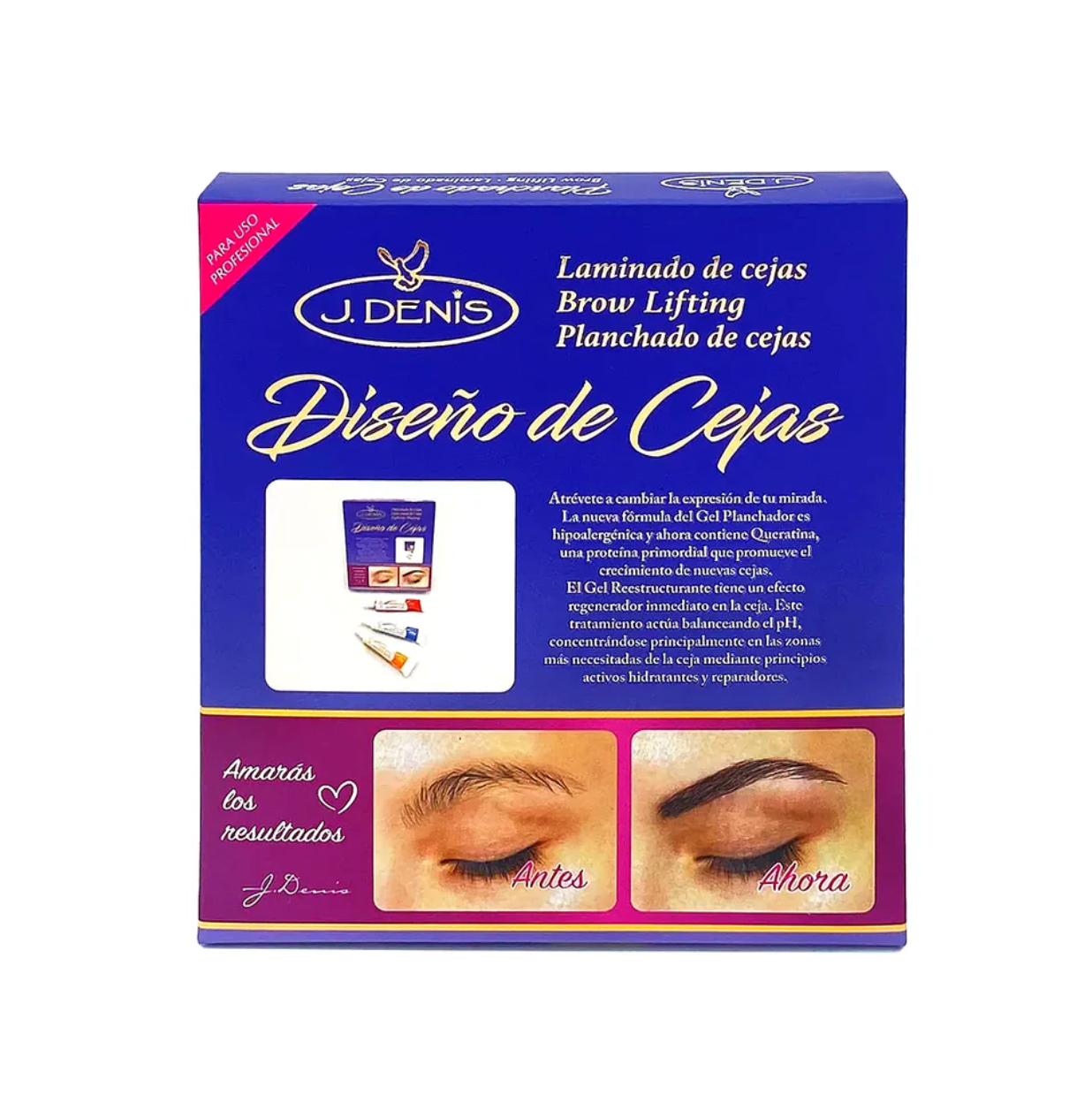 Diseño de cejas - J. Denis