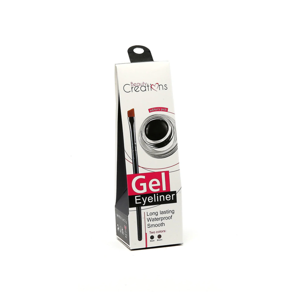 Delineador Gel negro - Beauty creations