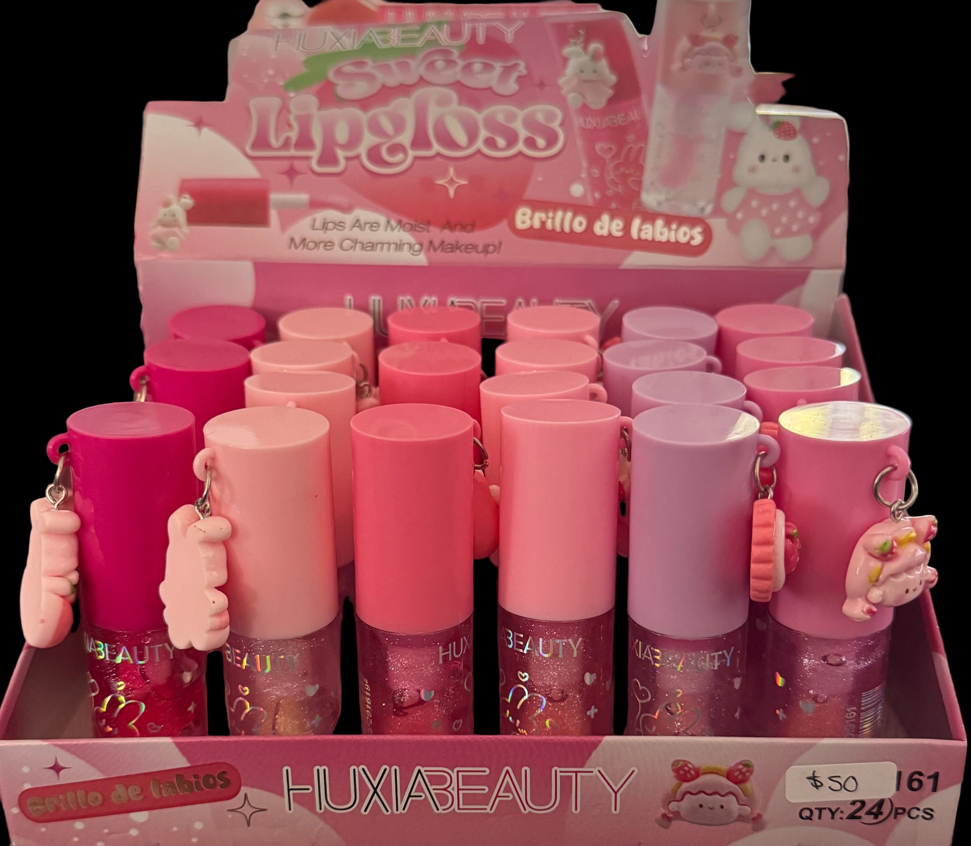 Gloss con llavero - Huxiabeauty